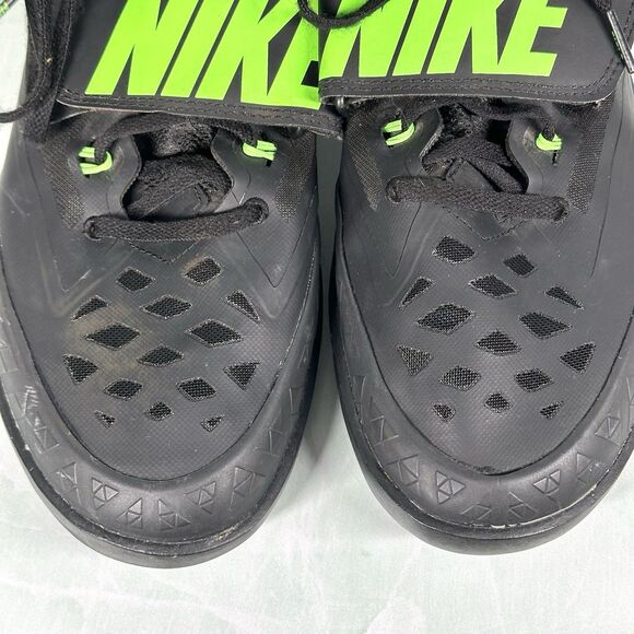 Nike Shoes Zoom SD Anthracite Fierce Green Track and Field 685135-035 Men's 13 - Picture 5 of 14